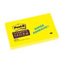 Bloczek 3M Post-It Super Sticky ty 76x127mm