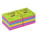 Zestaw 12 bloczkw 3M Post-it Super Sticky Ultra 76*76 654-12SSUC