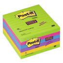 Zestaw 6 bloczkw 3M Post-it Super Sticky Ultraw linie 100*100 675-6SSUC