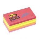 Zestaw 5 bloczkw 3M Post-it Super Sticky 76*127 Neon 655S