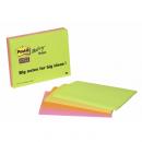 Bloczek samoprzylepny 3M Post-it Meeting notes 200*149 Neon 6845-SSP