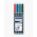 Foliopis Staedtler Lumocolor 4 szt kolor B314WP4