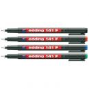 Foliopis Edding 0.6mm 141F komplet 4 kolory